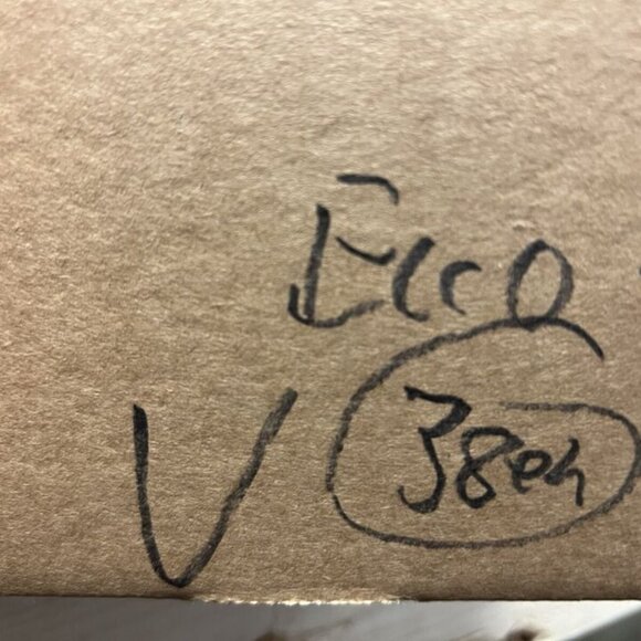 ECCO Womens Soft 7 Sneaker Leather Size US7-7.5 M EU38 - Picture 6 of 6